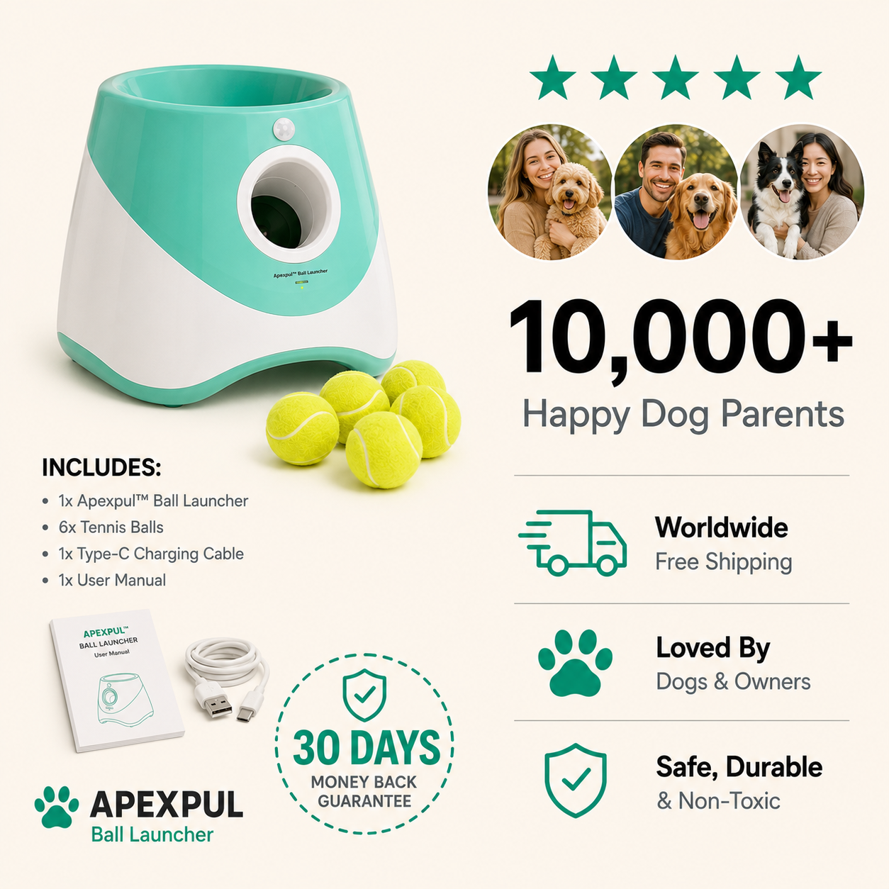 APEXPUL™ Ball Launcher