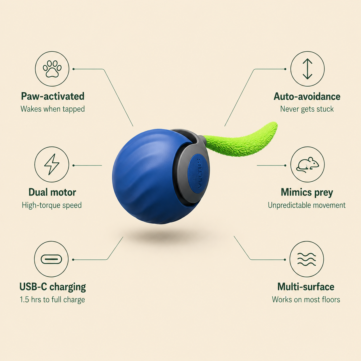 APEXPUL™ Chase Ball