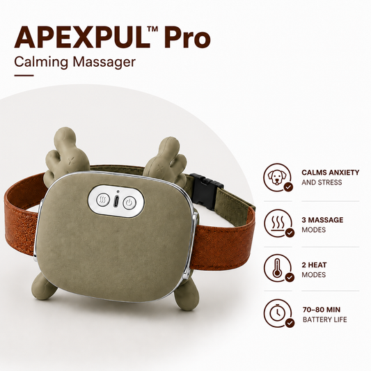 APEXPUL™ Calming Massager: For Pets & People 🐶