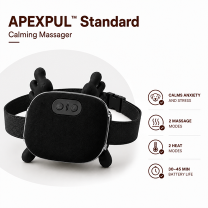 APEXPUL™ Calming Massager: For Pets & People 🐶
