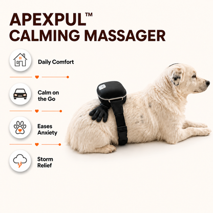 APEXPUL™ Calming Massager: For Pets & People 🐶