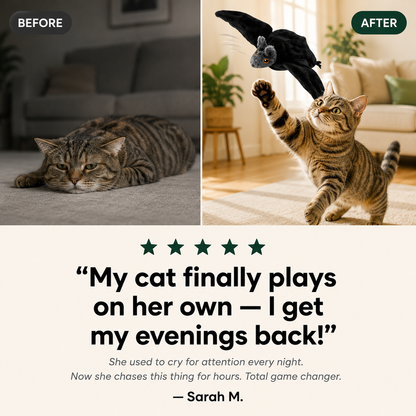 APEXPUL™ FlutterPal Interactive Cat Toy