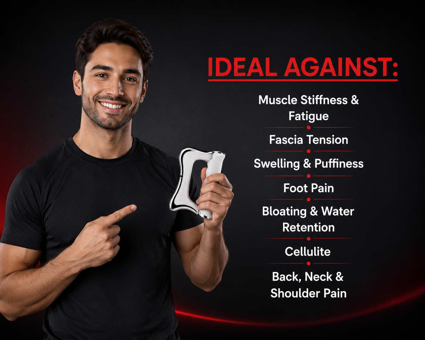 Apexpul™ Massage Tool — EMS + Vibration + Heat