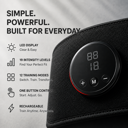 APEXPUL™ CoreForce Ultra — EMS Muscle Stimulator